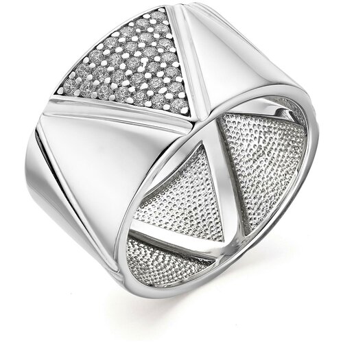 фото Алькор женское кольцо из серебра с фианитом 01-0792/00кц-00