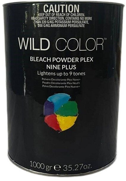 Wild Color Plex - Вайлд Колор Пудра для осветления (до 9 тонов), 1000 гр -