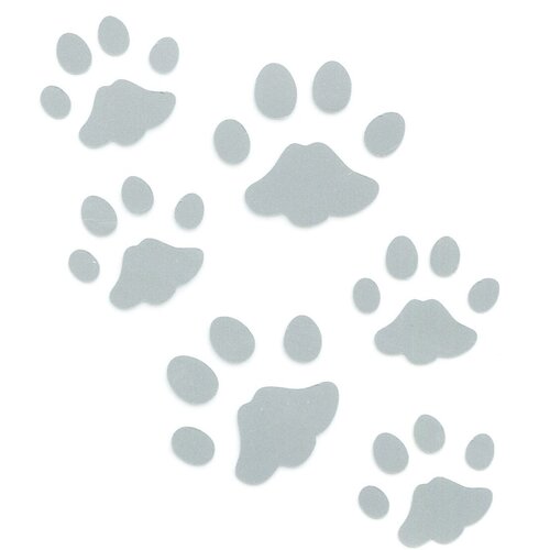 Набор светоотражающих наклеек на одежду 