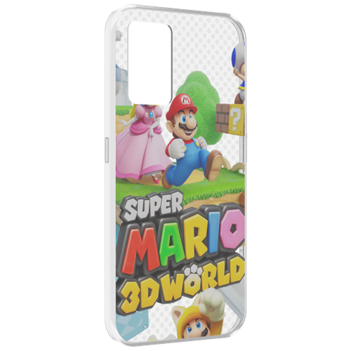 Чехол MyPads Super Mario 3D World для Oppo K10 4G задняя-панель-накладка-бампер