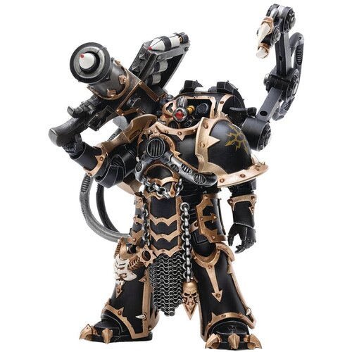 Фигурка JOYTOY Warhammer 40K Chaos Space Marine Black Legion Havocs Marine 05 1:18