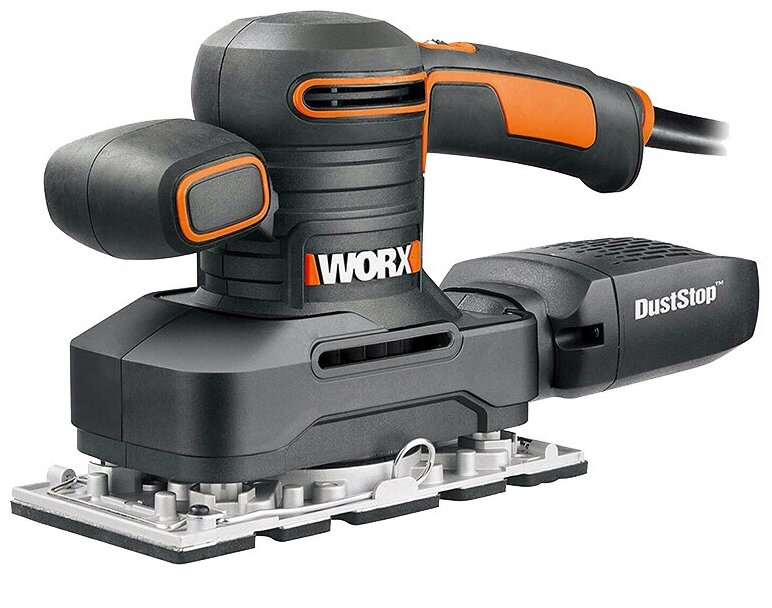 Плоскошлифовальная машина Worx WX641 коробка, 250 Вт