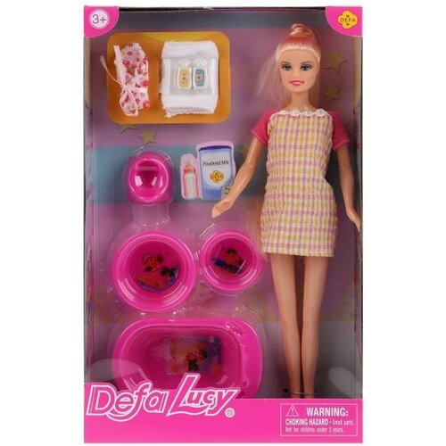 Кукла Defa Lucy. Будущая мама с аксессуарами