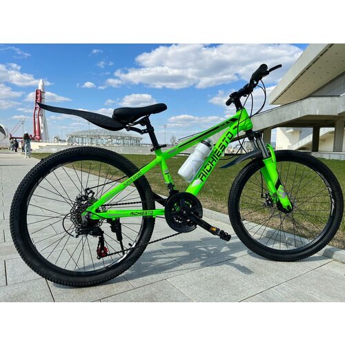 Велосипед алюминиевый горный Richiesto 27 диаметр колёс, подростковый/взрослый/женский/мужской