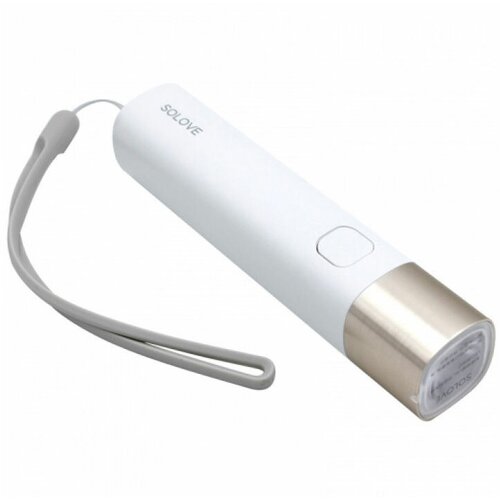 Портативный фонарик SOLOVE X3s Portable Flashlight Mobile Power 3000 mAh Whiteбелый 159000₽