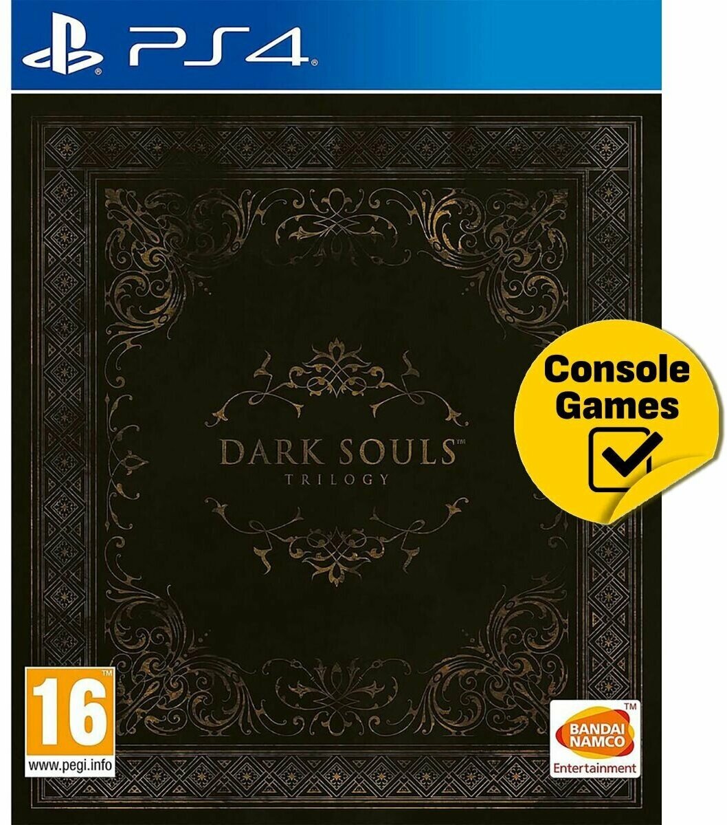 PS4 Dark Souls Trilogy (русские субтитры) (комплект из 3х дисков)