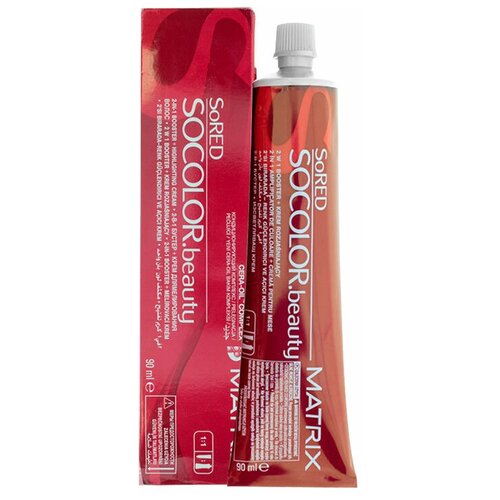 Matrix Socolor Beauty стойкая крем-краска для волос SoRED, SR-C медный