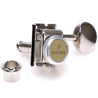 Gotoh SD91-05M-N-(L6) колки Vintage style, 6 в линию, никель овал