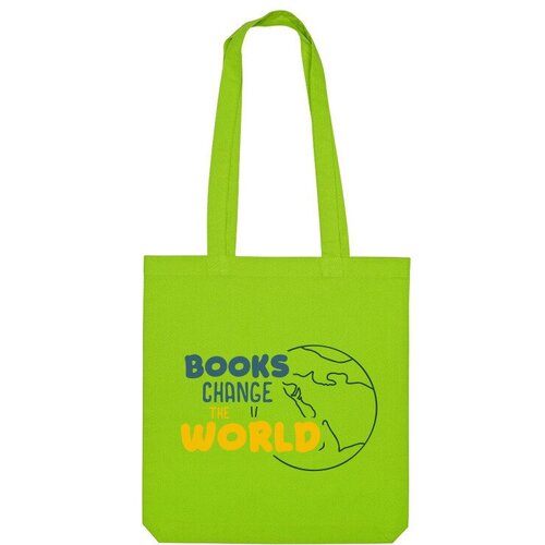 Сумка шоппер Us Basic, зеленый printio сумка putin change the world путин изменит мир