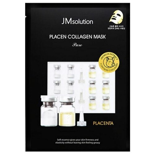 JM Solution Антивозрастная маска с коллагеном, PLACEN COLLAGEN MASK PURE 30мл.