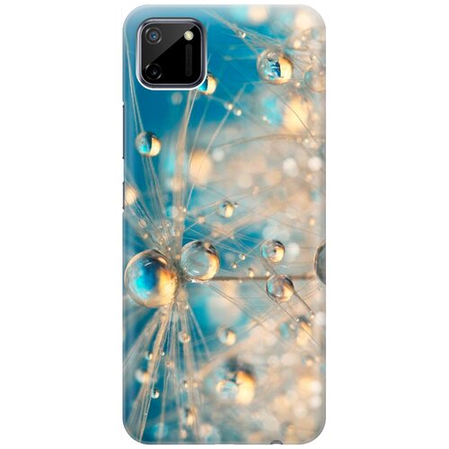 фото Re:pa накладка transparent для realme c11 с принтом "одуванчик в капельках"