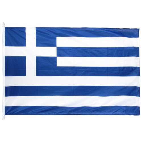 Флаг Греции с карабинами 90х135 см флаг таиланда с карабинами 90х135 см