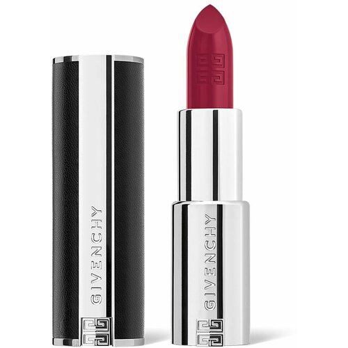 GIVENCHY Сияющая полуматовая помада для губ Le Rouge Interdit Intense Silk (334) сияющая и полуматовая губная помада givenchy le rouge interdit intense silk 3 4 гр