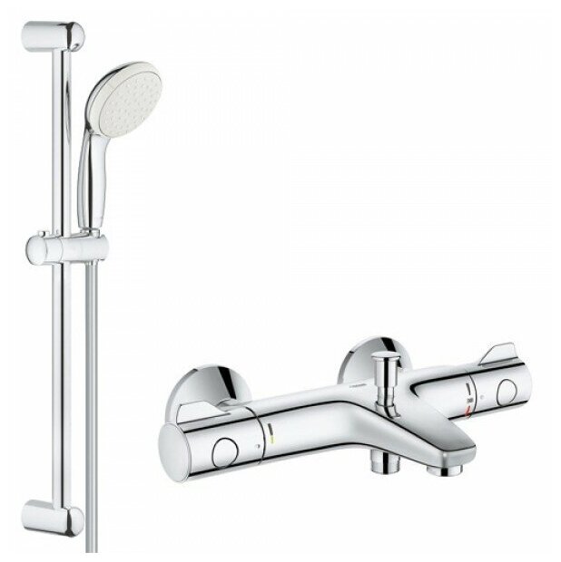 Термостат для ванны с душевым гарнитуром Grohe Grohtherm 800 3456727924