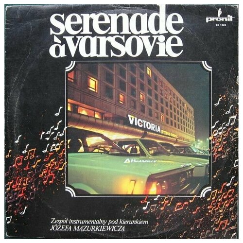 Jozef Mazurkiewicz - Serenade A Varsovie / Винтажная виниловая пластинка / LP / Винил виниловая пластинка j zef mazurkiewicz юзеф мазуркевич noc w europejskim lp