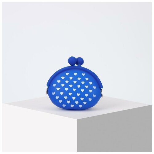 фото Кошелёк на фермуаре, цвет синий mikimarket