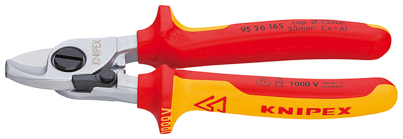 Ножницы для резки кабелей с раскрывающей пружиной KNIPEX KN-9526165