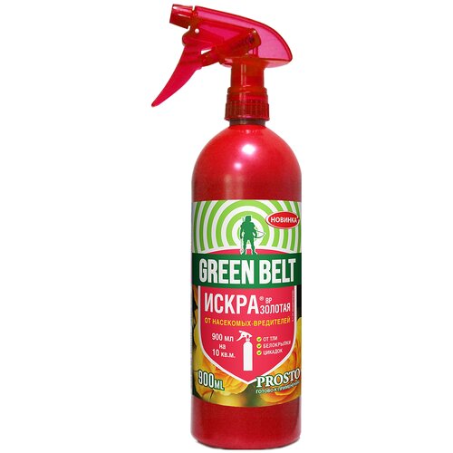 Green Belt средство от насекомых-вредителей Искра Золотая Prosto, 900 мл green belt средство для защиты от насекомых вредителей искра двойной эффект 10 г 10 штук
