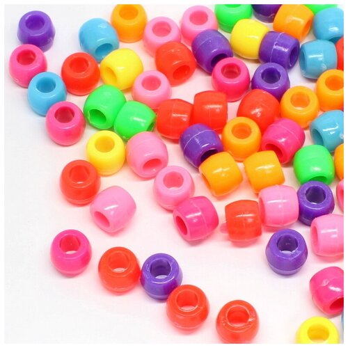 Бусины пластиковые 