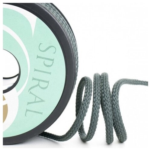 SAFISA Шнур плетеный Spiral 25281, 4 мм25 м, светло-серый