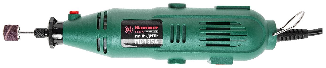 Мини-дрель HAMMER MD135A (44728)