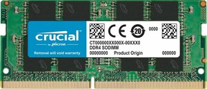 Модуль памяти Crucial DDR4 3200 SO DIMM CT8G4SFS832A тECC, CL22, 1.2V, SRx8, OEM