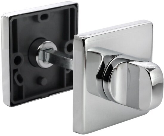 Завертка сантехническая Morelli LUX-WC-SQ CRO, цвет хром