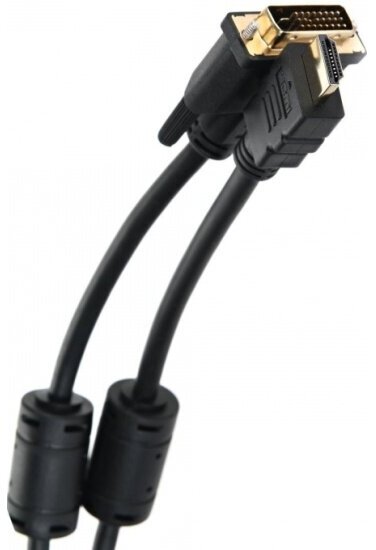 Кабель Telecom Кабель (CG481F-5M) HDMI to DVI-D Dual Link (19M -25M) 5м, 2 фильтра