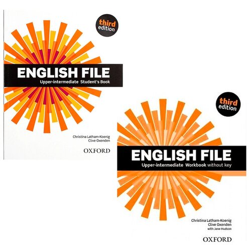 Комплект English File (3rd). Upper-Intermediate. Student's Book + Workbook without key + Stud. Site