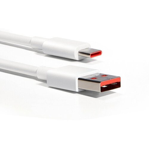 Кабель 6A Type-C Fast Charging Data Cable белый