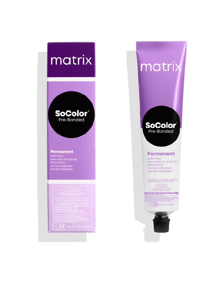 Matrix SoColor Pre-bonded стойкая крем-краска для седых волос Extra coverage, 507N блондин, 90 мл