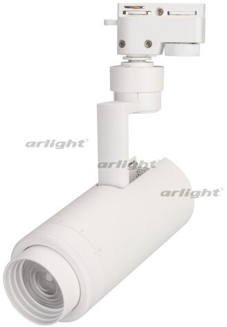 Светильник LGD-ZEUS-2TR-R67-10W Warm3000 (WH, 20-60 deg, 230V) (arlight, IP20 Металл, 5 лет)