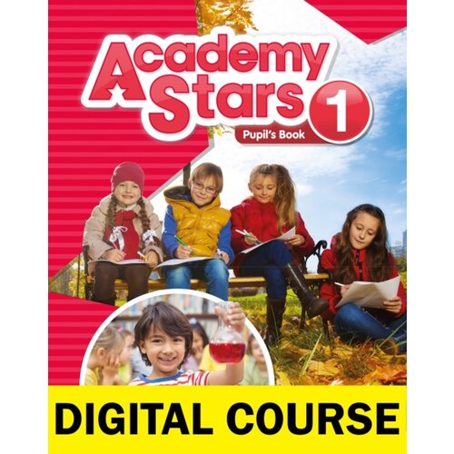 Academy Stars Level 1 DSB and OWB with Pupil’s Practice Kit (Online Code): доступ к контенту на 720 дней