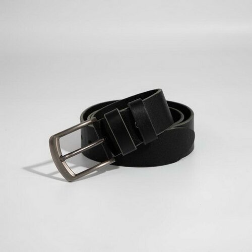 фото Ремень сима-ленд, размер 110, черный сима-лэнд