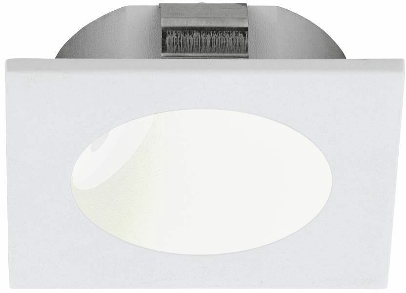 96901 Светодиод. встраиваемый светильник для лестниц ZARATE, 2W(LED), 80х80, литой алюминий, белый/п