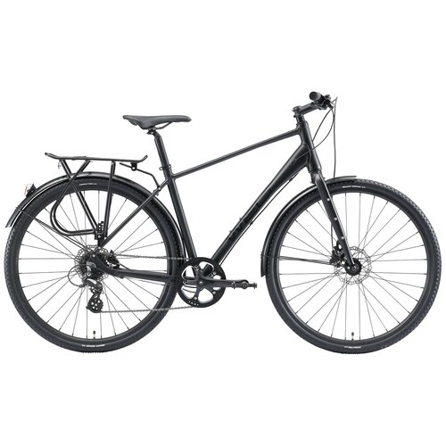 фото Дорожный велосипед welt highway 700c (2021) matt black 18" (требует финальной сборки)