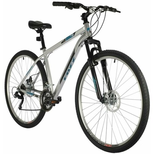 Велосипед FOXX 29 AZTEC D серебристый сталь размер 20 2021 2060000₽