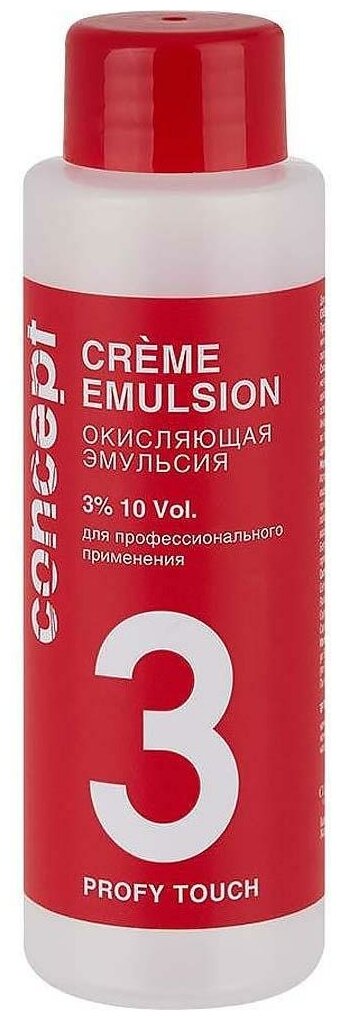Concept Profy Touch Crème Emulsion - Концепт Профи Тач Окисляющая эмульсия 3%, 60 мл -