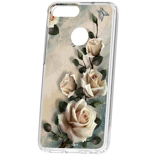 фото Чехол на хонор 9 lite kruche print белые розы кruче