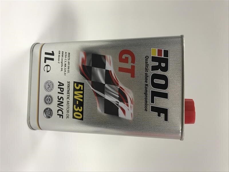 Полусинтетическое моторное масло ROLF GT 5W-30 SN/CF, 1 л — купить в ...