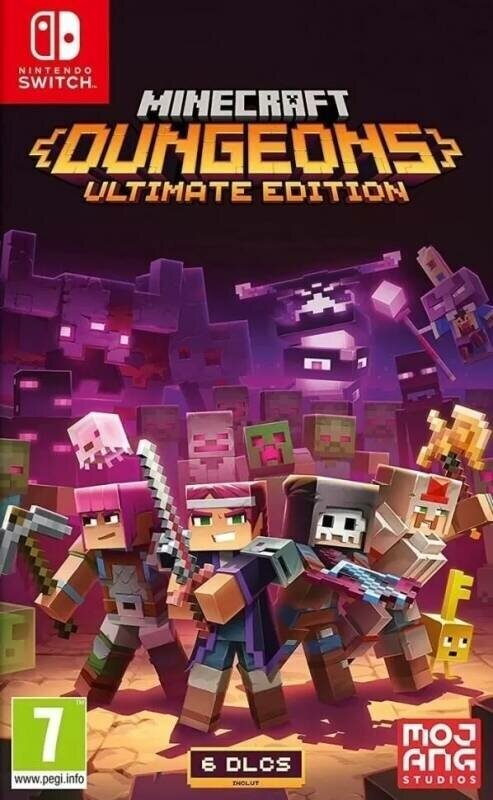 Игра Minecraft Dungeons Ultimate Edition (Nintendo Switch, Русские субтитры)