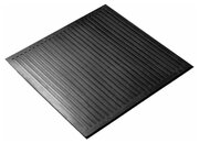 Коврик резиновый диэлектрический 50x50 см , чёрный, Sunstep™