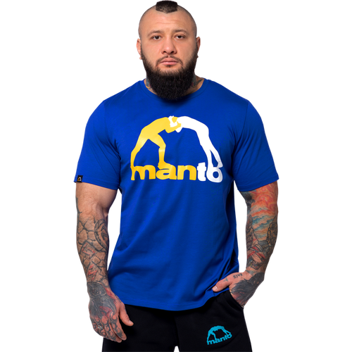 Футболка Manto Logo Blue S