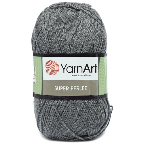 Пряжа YarnArt 'Super Perlee' 100гр. 400м. (100%акрил)ТУ (29 серый), 5 мотков