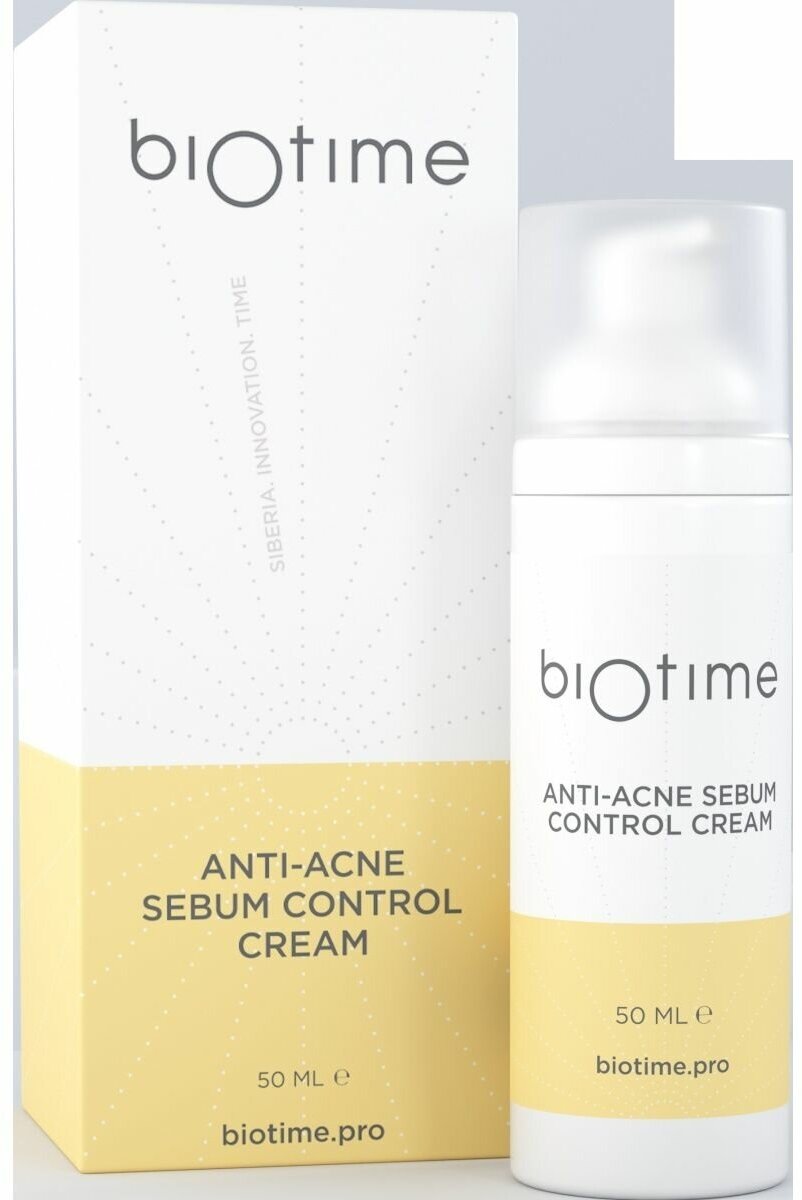 Biotime Anti-Acne Sebum Control Cream -Себорегулирующий крем