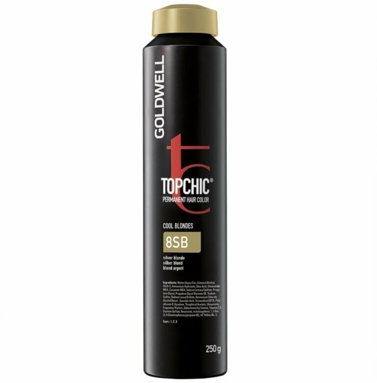 Goldwell Topchic 8SB серебристый блондин 250мл