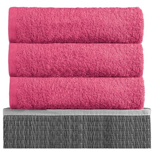 BAYRAMALY Покрывало-простыня Alvie Цвет: Малиновый (150х210 см)