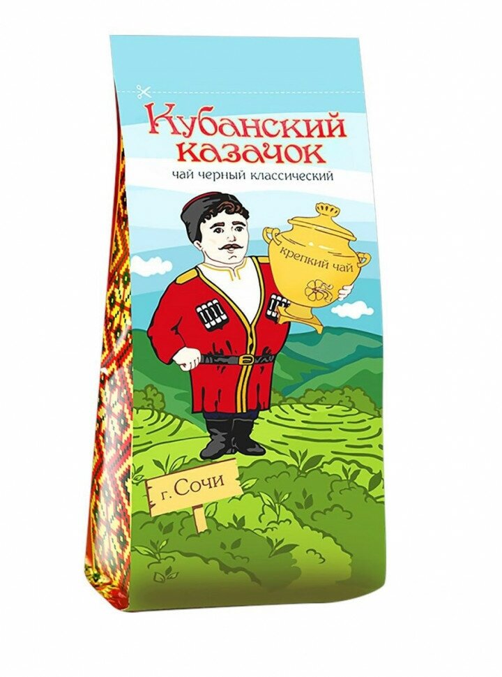 "Мацеста чай" черный казачок зип пакет 75гр
