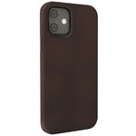 Чехол для смартфона Pipetto Magnetic Leather Case для Apple iPhone 12/12 Pro, коричневый - изображение