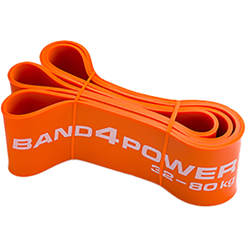 Резиновая петля Band4power Orange (One Size) петля для фитнеса band4power оранжевая 32 80 кг